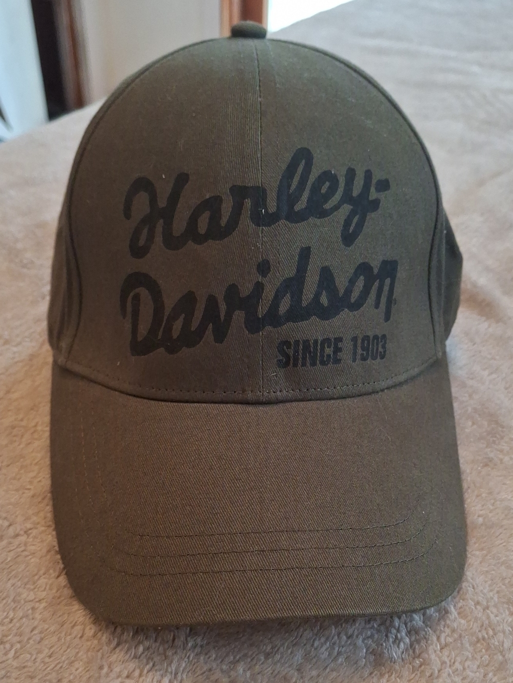 Harley-Davidson Olive Green Baseball Cap